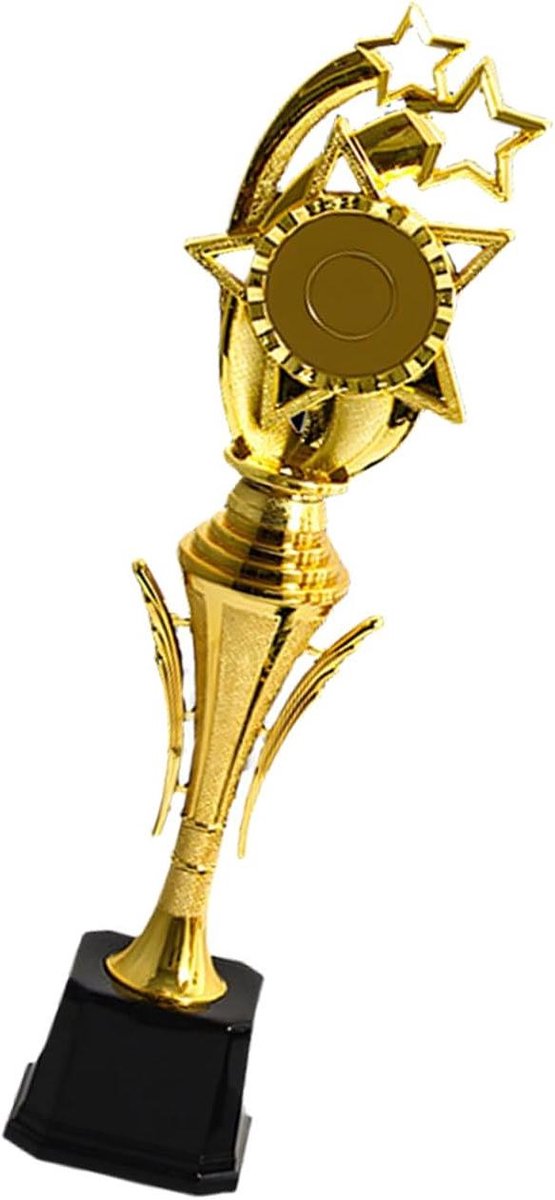 Ster Trofee - Winnaarsbeker Prijs - Wedstrijd Belonen - Lichtgewicht ABS Materiaal - Tot 47 cm - Goud