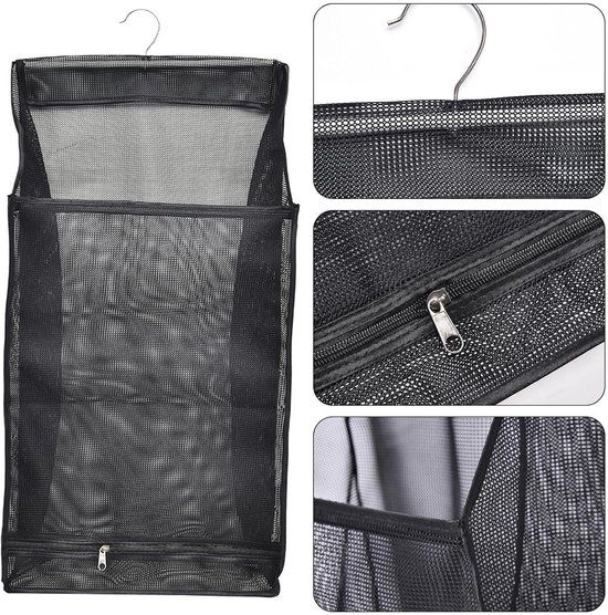 Opvouwbare Wasmand - Hangende Opberger - Ruimte Besparen - Grote Capaciteit - 35x20 cm - Veelkleurig — afbeelding 2