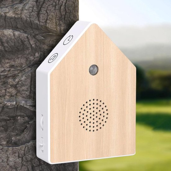 Geluidsmachine Slaap - Natuur Geluiden - Ontspannen Omgeving - Bewegingssensor - 16 x 14 cm - Wit — afbeelding 4