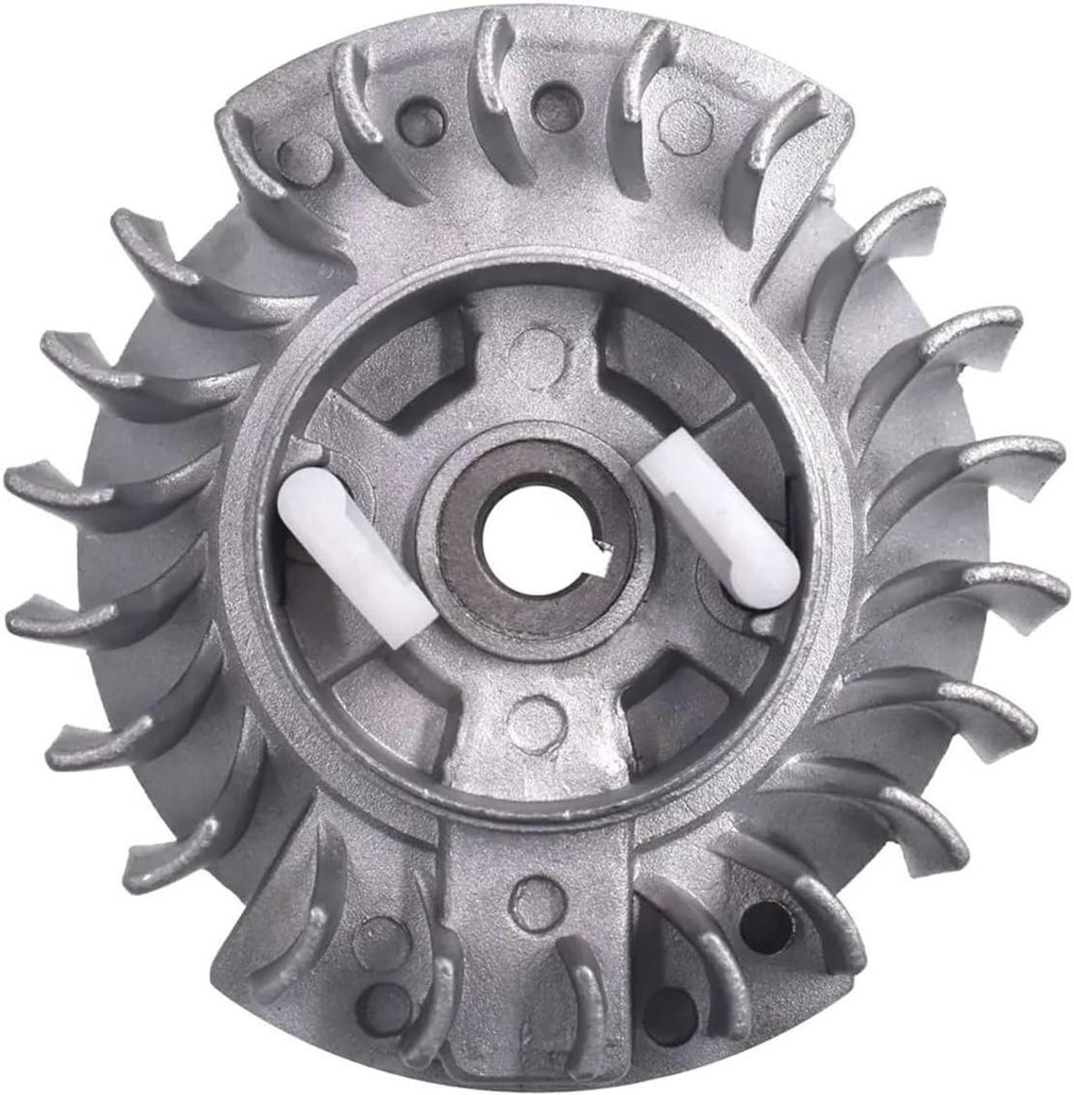 Vliegwiel Kettingzaag - Onderdeel Motor - Motoronderhoud - Efficiënte Start - 2 Stuks - Zwart