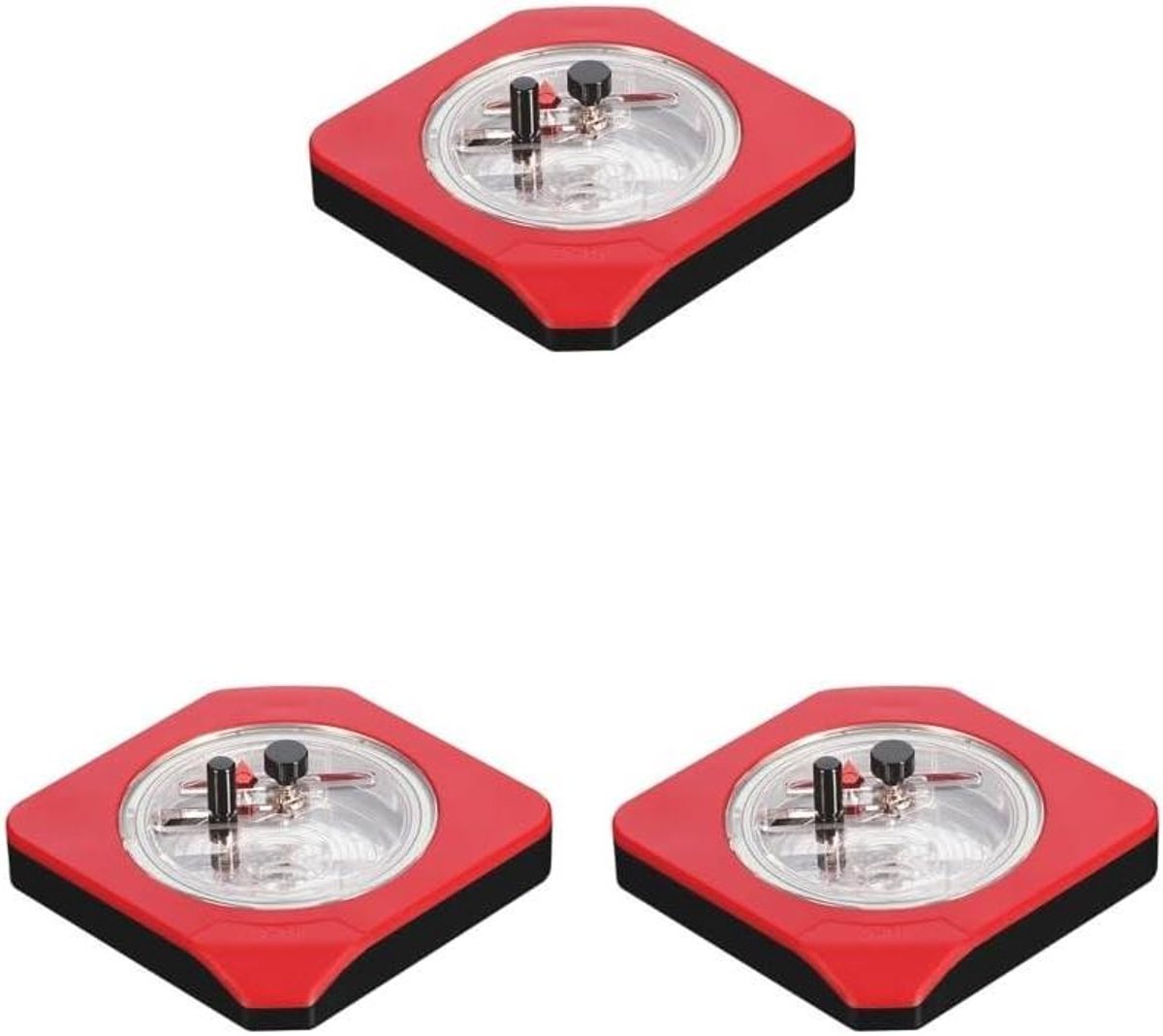 Cirkelsnijder Set - Modelbouw Gereedschap - Hobby Projecten - Precisie Cirkel Snijden - 1-50mm Diameter - Rood