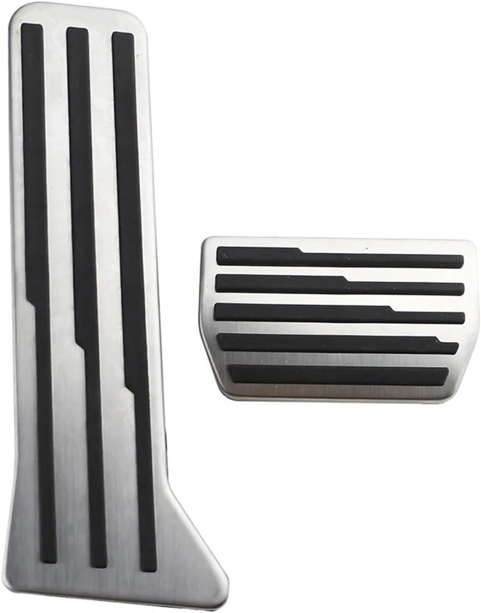 Pedaalhoezen Auto - Voetpedaal Covers - Veiliger Rijden - Antislip Rubber - Set van 3 - Zwart