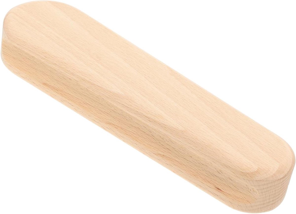 Naadpers Gereedschap - Kleermakersklem - Naden Strijken - Hout Absorbeert Stoom - 24 x 6.5 cm - Houtkleur