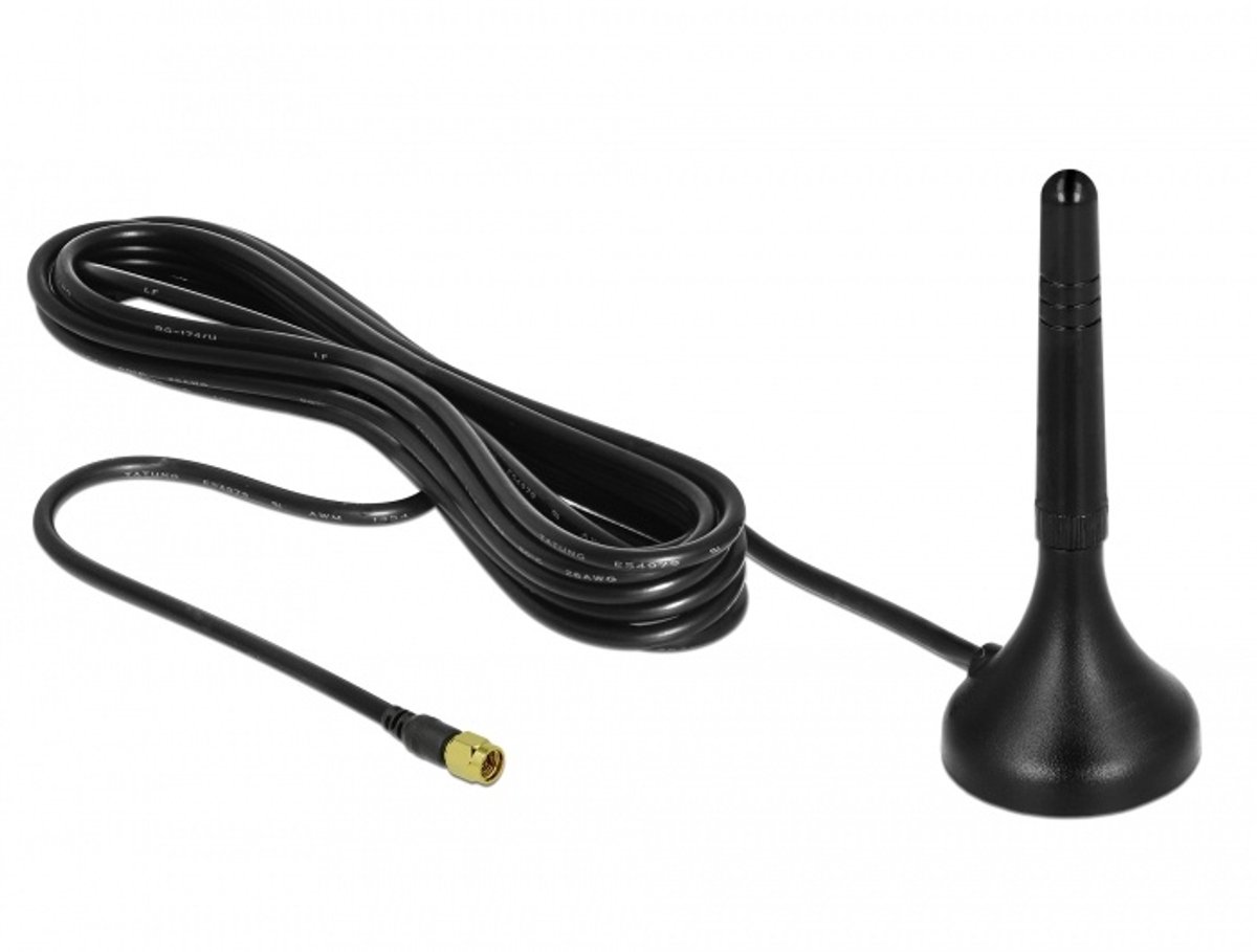 Delock Antenne LTE SMA St 1 - 2 dBi starr