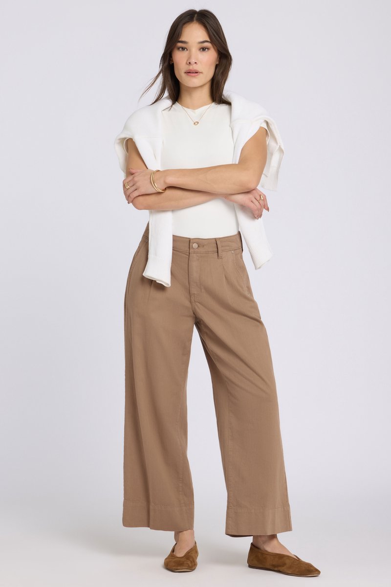 Teresa Wide Leg Ankle Jeans
