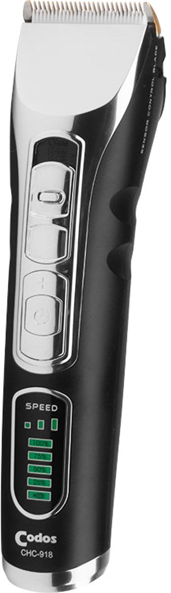 CODOS Wes 918 Draadloze Tondeuse Voor Professionals Kapseltrimmer Met Li Ion Batterij LED Display Verwijderbare Mes