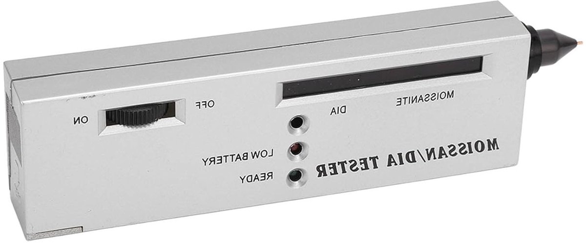 Professionele Moissanite en Diamant Tester met LED Indicator voor Juweliers en Sieradenwinkels - Betrouwbare Hardheidstest en Precisie Meetinstrument