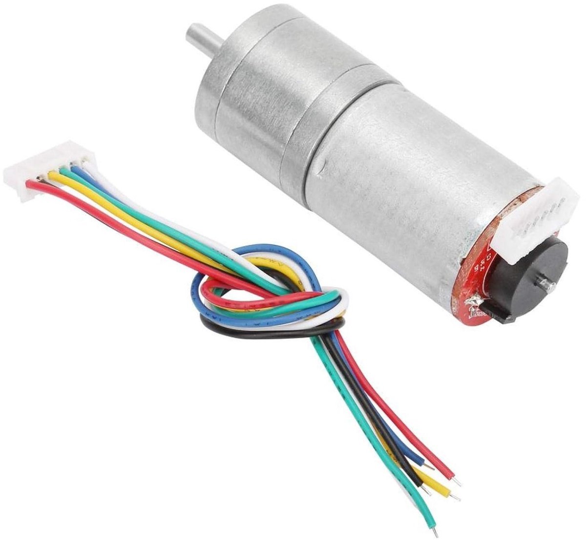 DC 12V Encoder Gear Motor met Snelheidsreductie voor Robot, RC Auto en DIY Speelgoed (100RPM)