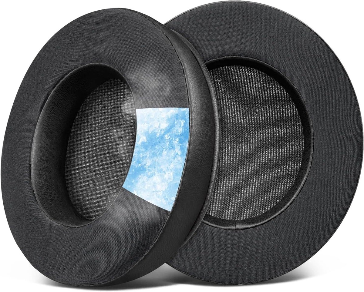 Vervangende Cooling-Gel Oorkussens voor Razer Blackshark V2 X en V2 HyperSpeed Headset, Geluiddempende Earpads met Hoge Dichtheid en Comfortabele Cushions