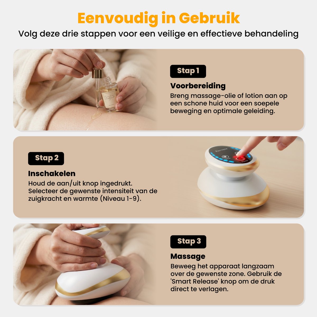 TGH Commerce Anti Cellulite Apparaat Elektrisch Cupping Massager - afbeelding 3
