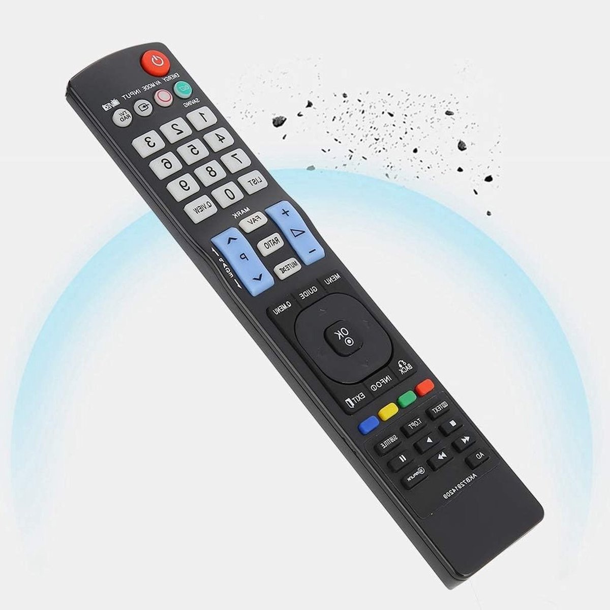 Vervangende TV Afstandsbediening Geschikt voor 42LE4500, 47LE5310 en 55LE5310, Compatibel met Diverse LG Modellen, Ideaal voor Gemakkelijk Gebruik en Vervanging