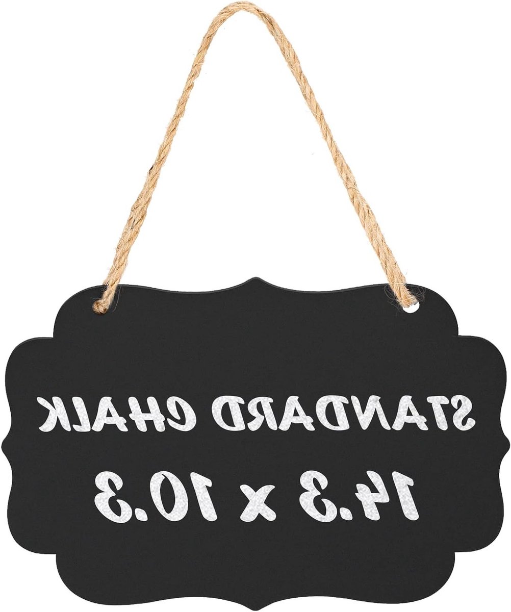 Grote Hangende Schoolbord van Acryl voor Creatieve Decoratie en Notities