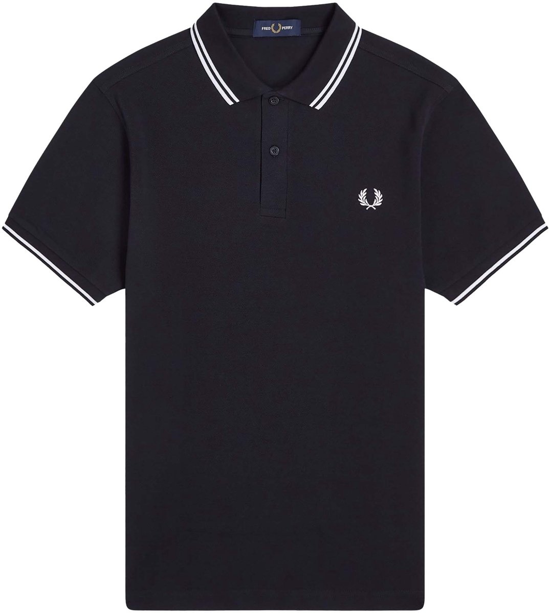 Polo Fredperry Fp Twin Tipped Fred Perry Shirt - Fashion Wear - Volwassen