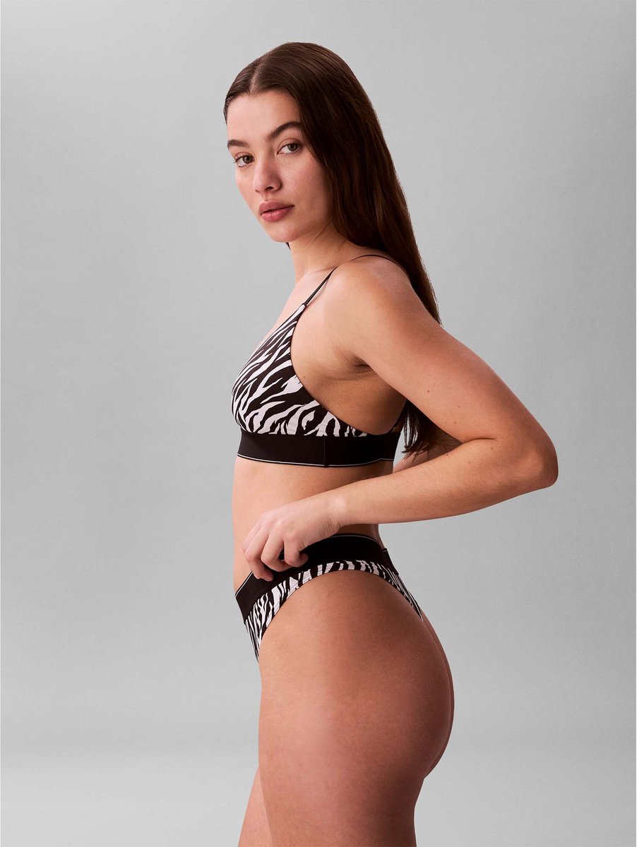 Calvin Klein Ongevoerde Bralette - Fashion Wear - Vrouwen Zwart