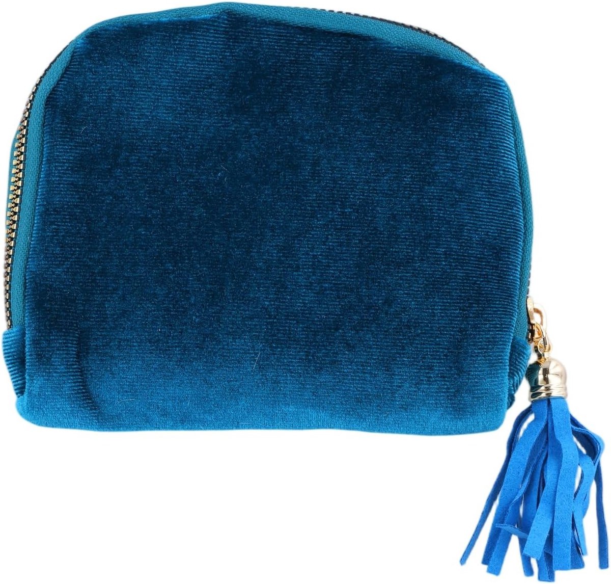 Klein sieradenkistje voor op reis, etui met ritssluiting voor armbanden, oorbellen en halskettingen, ideaal voor opslag en organisatie