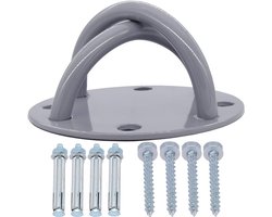 Muur/Plafond Beugel voor Gym&Home Suspension Straps Anker voor Olympische Ringen Fitness Training Yoga Swing Battle Touwen Weerstandsband & Boksuitrusting