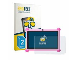 BROTECT - Screenprotector voor Ascrecem KIDS710 7" - Folie Beschermfolie matte 2 Stuks