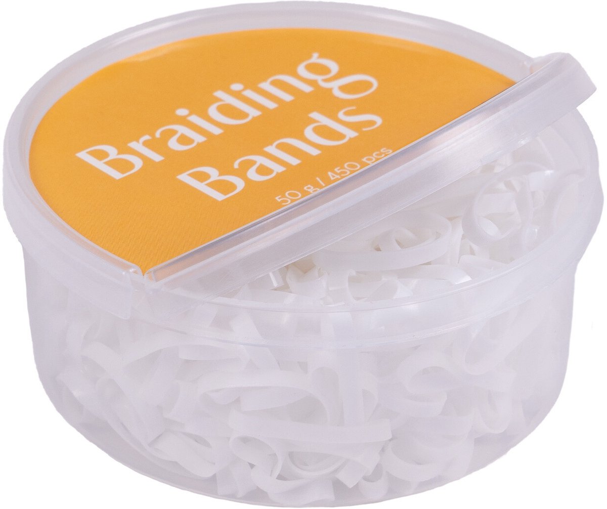 Q-essentials Invlechtelastiekjes Breed Box 50 gr - Gemengd