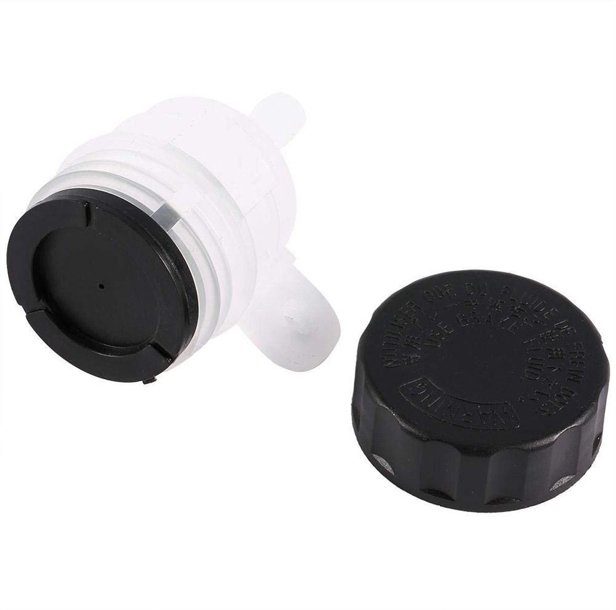 Dailygoods- Remvloeistofhouder - Achtertank - Remcilinder - ABS materiaal - Duurzaam - Geschikt voor SRX600 1986 - Remreservoir
