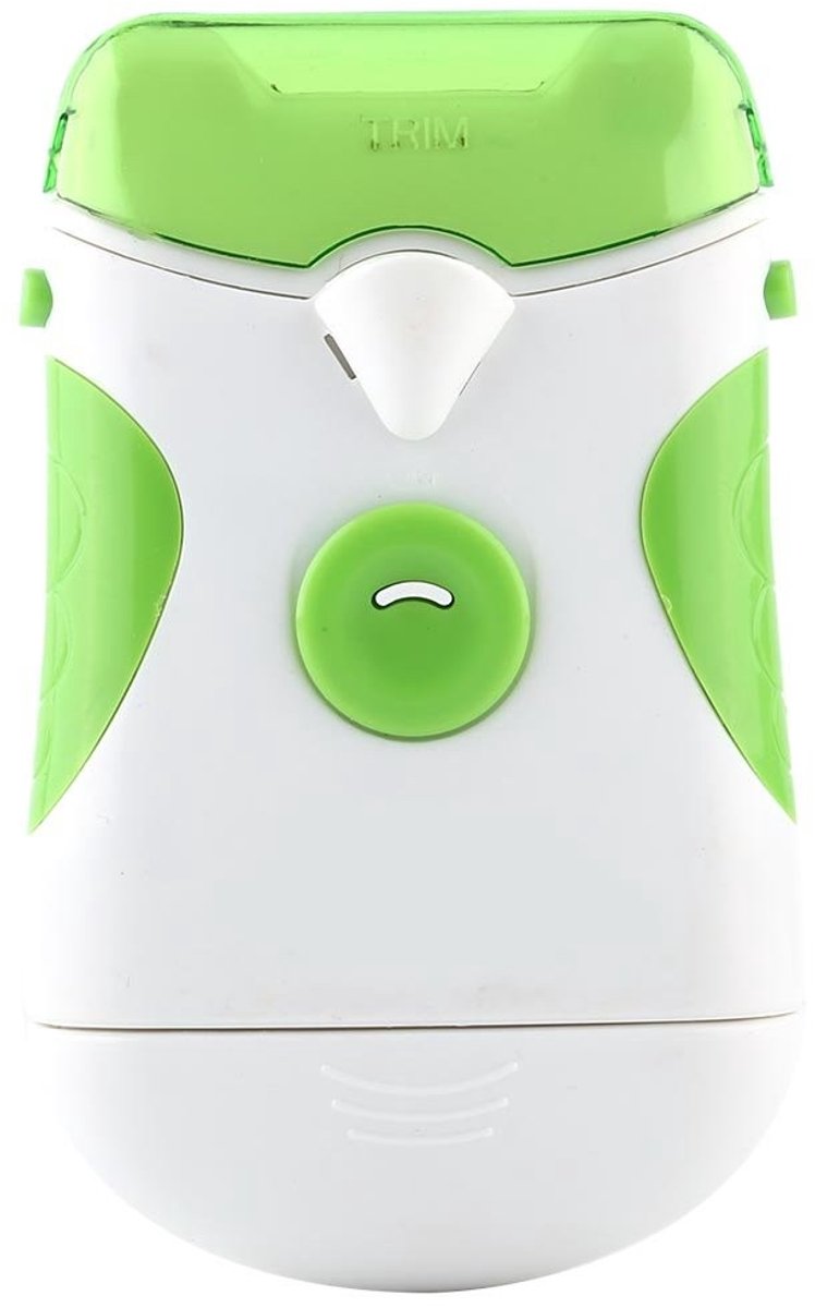 VT Goods - Professionele 2-in-1 Nagelknipper - Elektrische Nageltrimmer - Veilig en gebruiksvriendelijk - Mix van wit en groen - Dual Use Nails Trim...