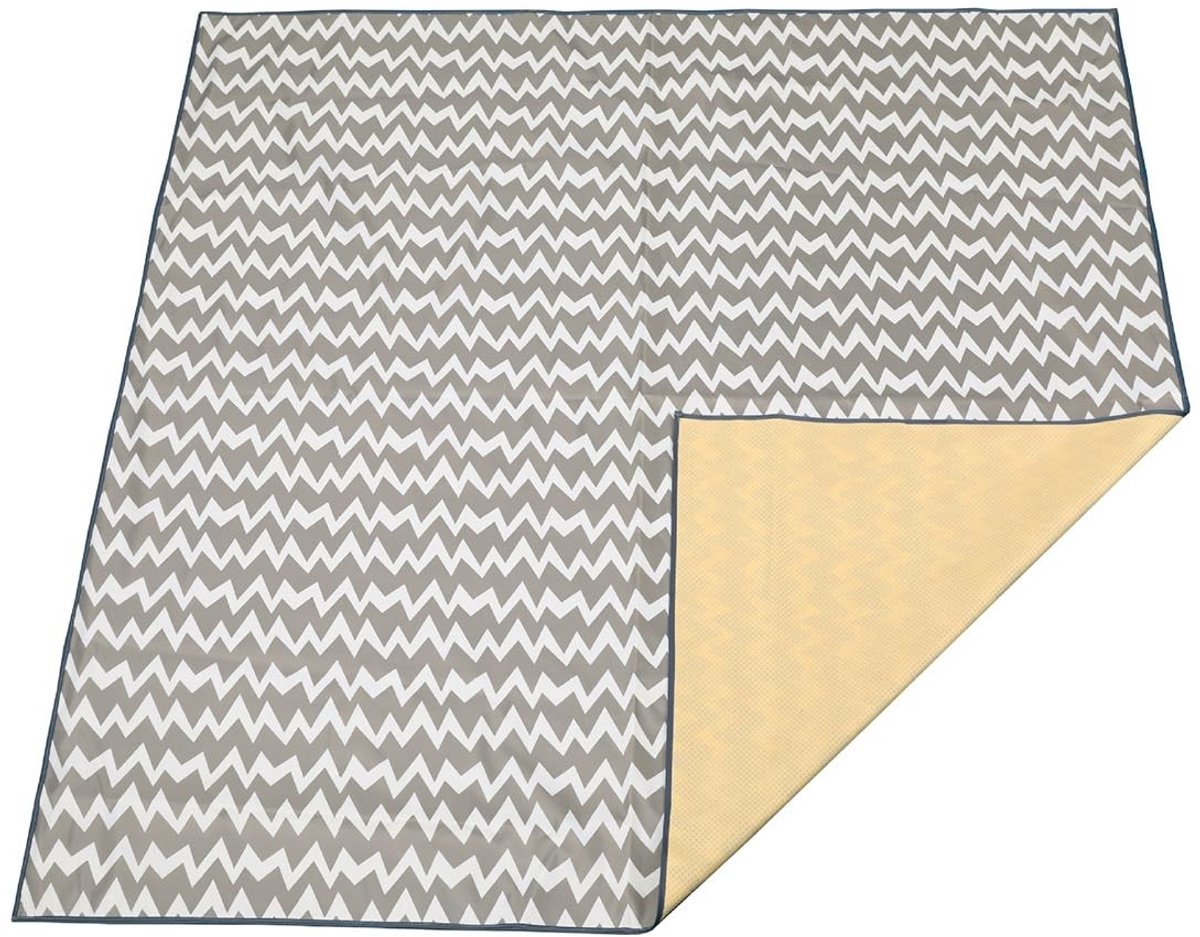 Dailygoods- Vloermat Waterdicht 130 x 130 cm - Spatmat Kinderstoel - Opvouwbaar - Wasbaar - Antifouling - Draagbaar - Speelmat