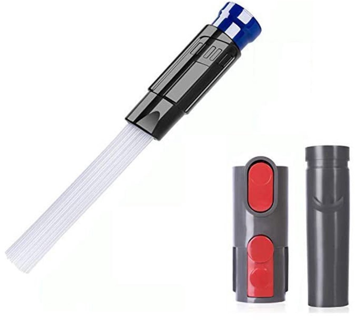 Dailygoods- Stofzuigerborstel Spleetmondstuk - Universeel Spleetgereedschap - Flexibel - Voor Stofzuiger - Geschikt voor Auto en Huishouden