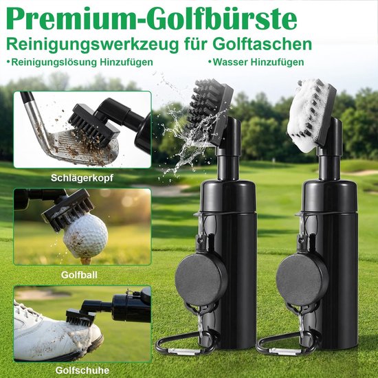 Dailygoods- Golfclubreinigerset - Cadeau voor mannen/papa - Golfaccessoires - Verjaardagscadeau - Grappige accessoires - Compleet set van Dailygoods — afbeelding 4