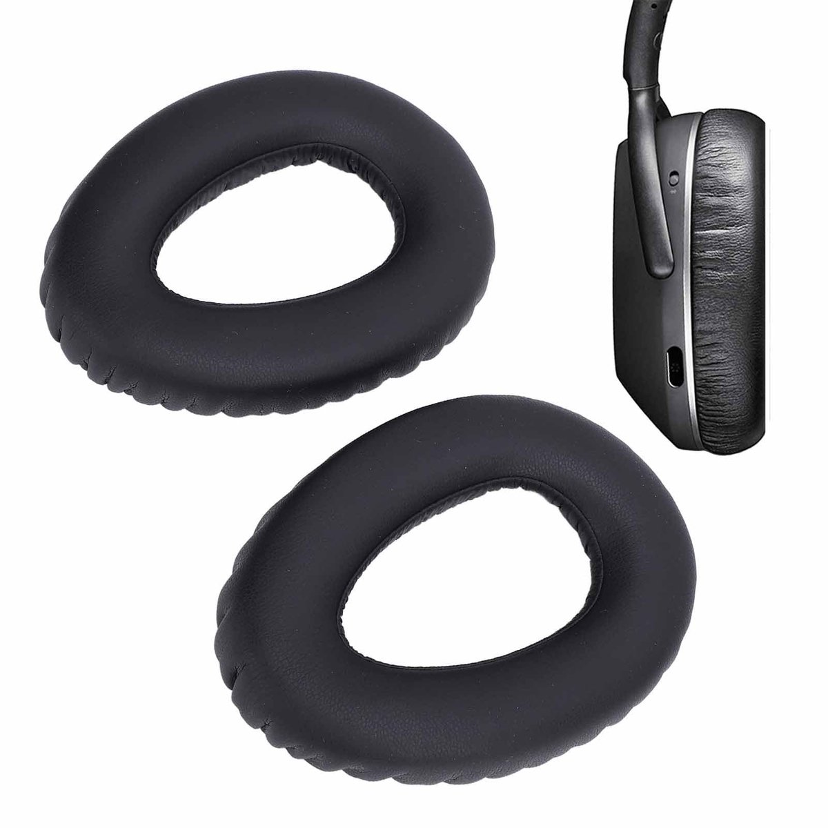Dailygoods - Vervangende Eiwitleren Oorkussens voor Headsets