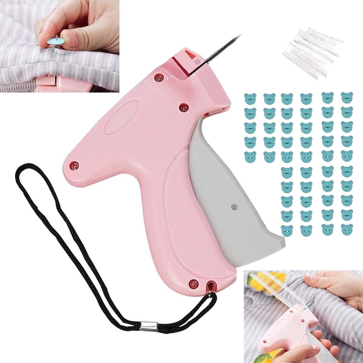 Dailygoods - Snelle Kledingfixer met 50 Berengespen en 12 Naalden