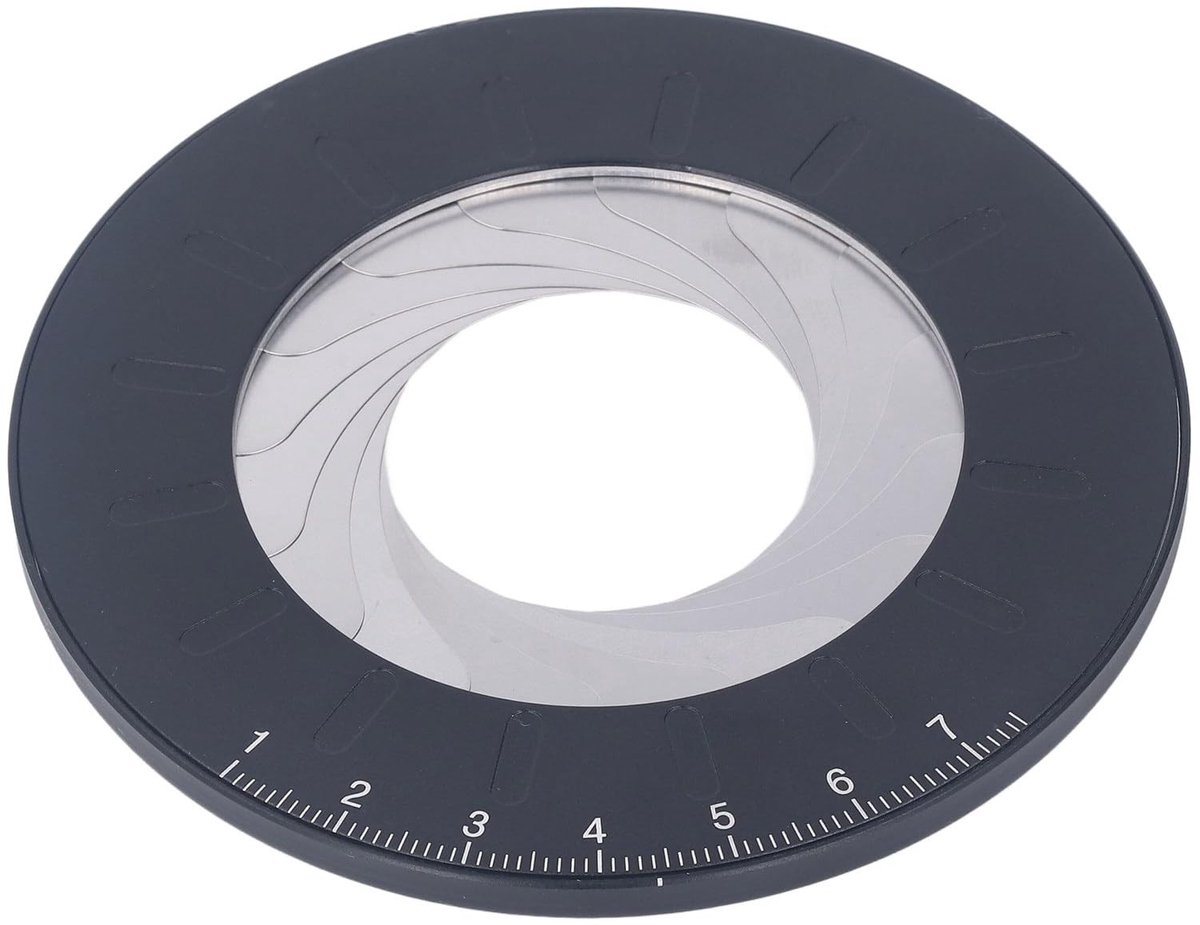 VLEMICO- Sjabloonliniaal Verstelbaar - Cirkeltekenmaker - Vleesmes - Aluminiumlegering - Compact - Draagbaar