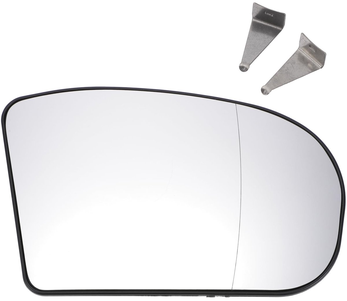 Dailygoods - Buitenspiegelglas Rechts - Aspherisch - Verwarmd - Wit - Vervangingsglas - Geschikt voor Mercedes C-CLASS W203/CL203 en E-CLASS S211