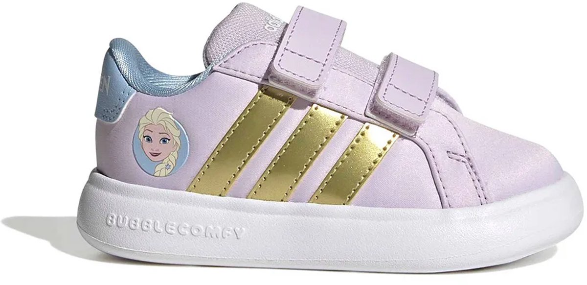 Adidas Frozen Grand Court 3.0 Babyschoenen Kinderen Blauw