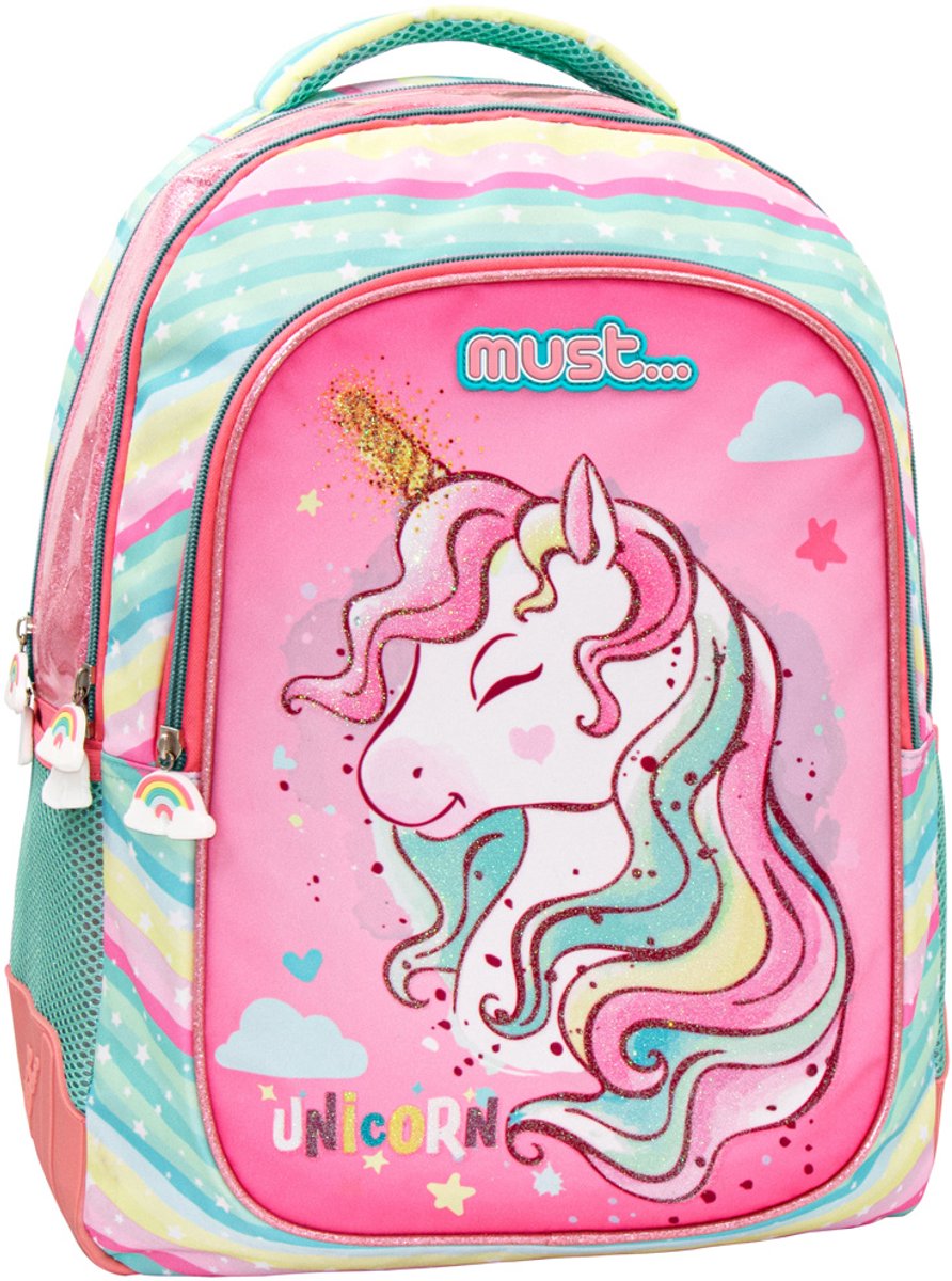 Must Rugzak, Unicorn - 43 x 33 x 18 cm - Polyester