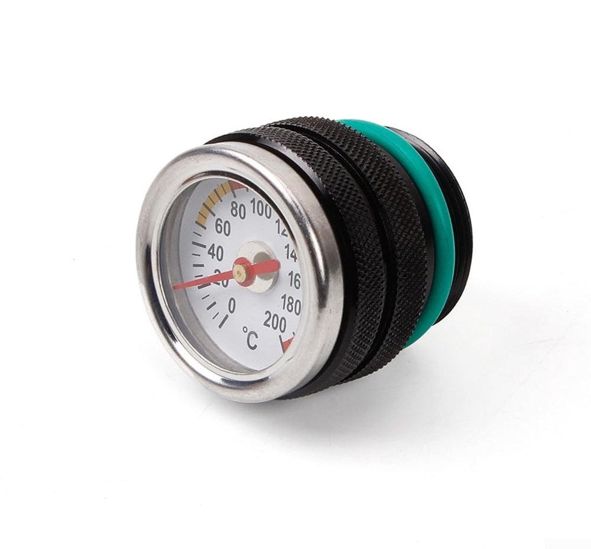Dailygoods- Olie-indicator hoge kwaliteit - Motorolie temperatuurweergave - Aluminiumlegering - Voorzijde - Compatibel met W650/W400/W800 - Eenvoudig te installeren - Motorfiets Thermometer