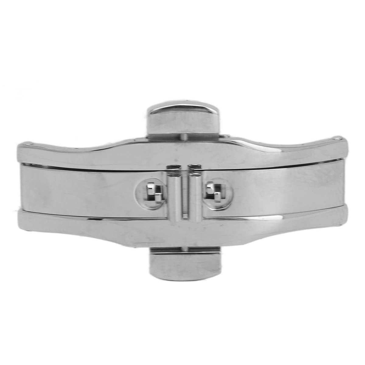Dailygoods- Horlogeband Vlindersluiting - Roestvrij Staal - Universeel - Eenvoudig te Installeren - Compact Formaat - Lichtgewicht - Horlogesluiting