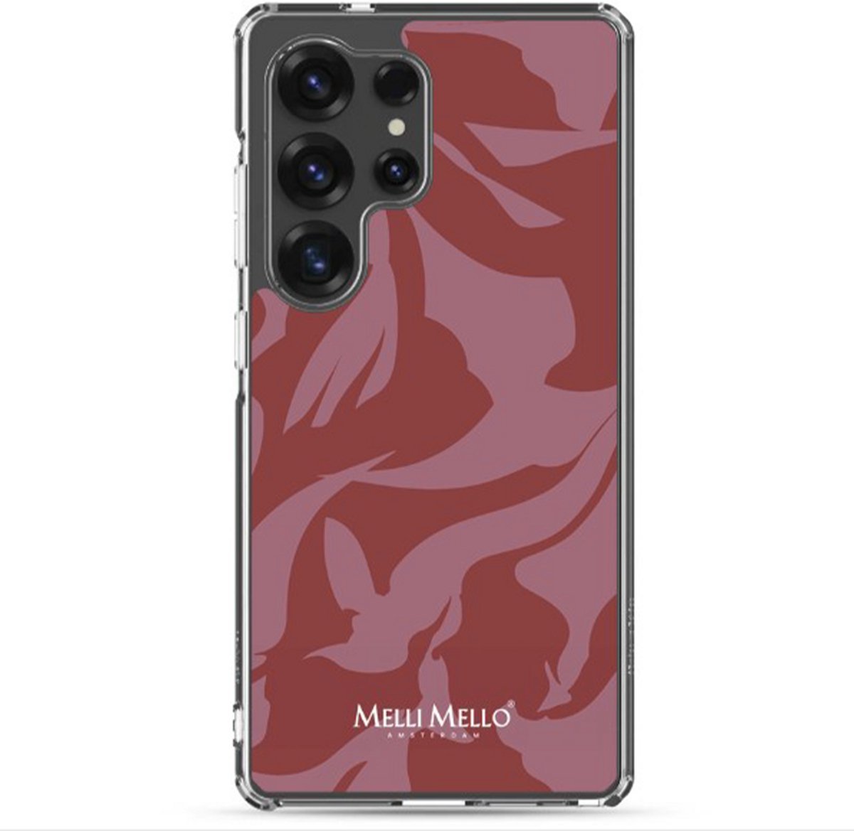 Melli Mello Telefoonhoesje Crimson Wave (Hard Case) - Samsung Galaxy S25 Ultra