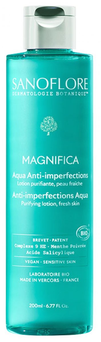 Sanoflore Aqua Magnifica Organic Botanical Anti-Imperfection Huidverzorging 200 ml