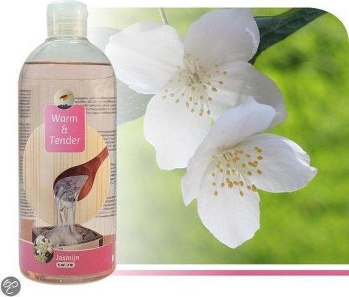 Arowell en Warm & Tender - Jasmijn Saunageur 500 ml (incl. Wellness boekje)