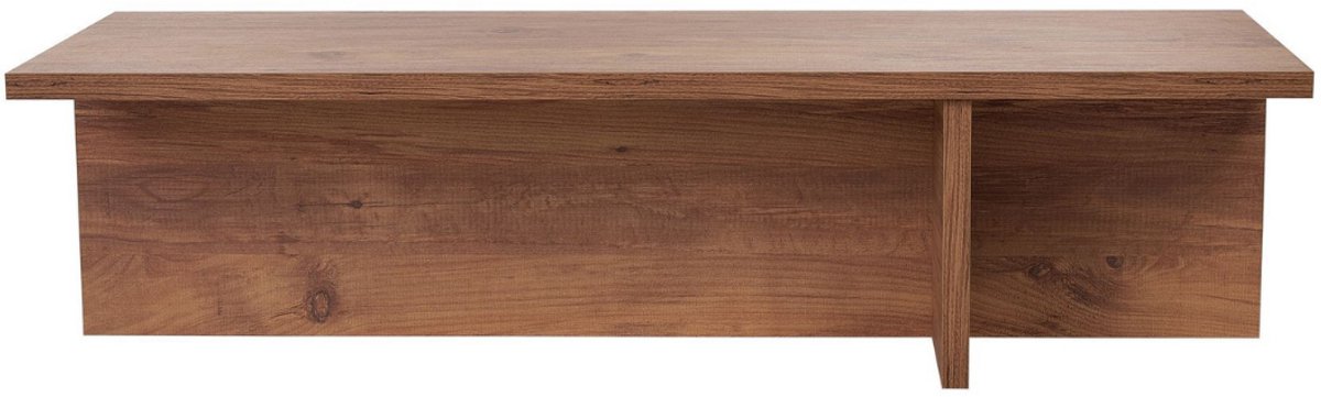 CALICOSY - Salontafel met rechthoekig blad en asymmetrische poot L120 cm - HARBOR