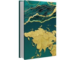Stretchable Paperback Book Cover 40 x 48.5 cm - Herbruikbare Elastische Boekbeschermer voor Hardcover Boeken, Wereldwijde Bescherming en Duurzaamheid