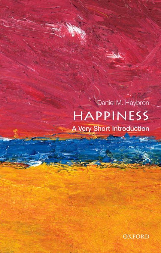 Happiness A Very Short Introduction - cover