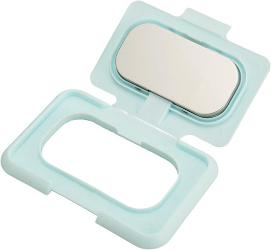 Portable Baby Wipes Warmer - Ultra-Thin USB Hot Wipe Dispenser - Constant Temperature - Lichtblauw — afbeelding 4