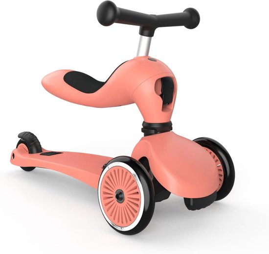 DYNA® Scoot and Ride - Scoot and Ride Highwaykick 1 - Highwaykick - Scoot and Ride Highwaykick 3 - Globber - Perzik - 57cm x 28cm x 64cm