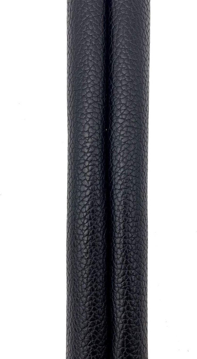 Premium leren golf alignment stick hoes met fluwelen voering, geschikt voor 2 sticks en bescherming tegen beschadiging
