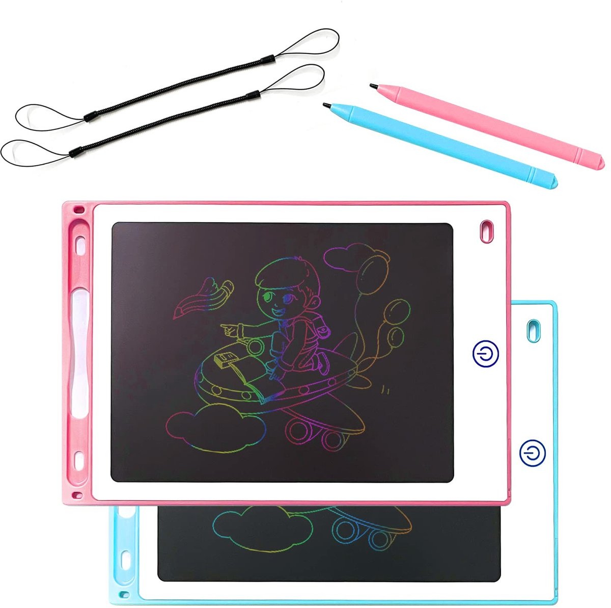 Dailygoody - LCD-schrijfblok - Educatief speelgoed - 20 cm tekenbord - Creatief en veelzijdig - Doodle voor kinderen - Geschikt voor jongens en meisjes