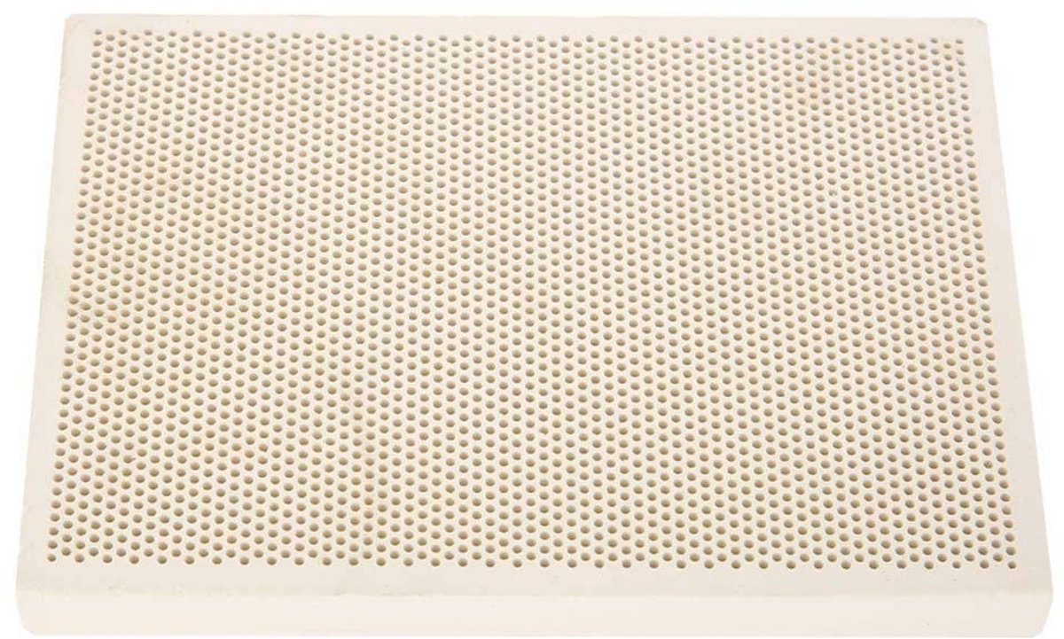 Dailygoody - Lage vervuiling hoogwaardige soldeerplaat - keramische soldeerplaat - energiebesparend - 13,5 x 9,5 cm - voor drukinkten - geschikt voor