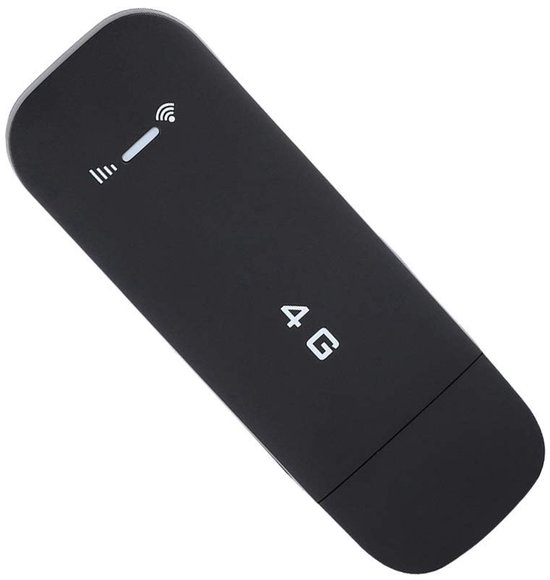 Dailygoody - Surfstick - Mobiele Hotspot Router - Draagbare 4G Wi-Fi Dongle - Zwart - USB WiFi Adapter - Ondersteunt 10 Gebruikers - Ideaal voor R...