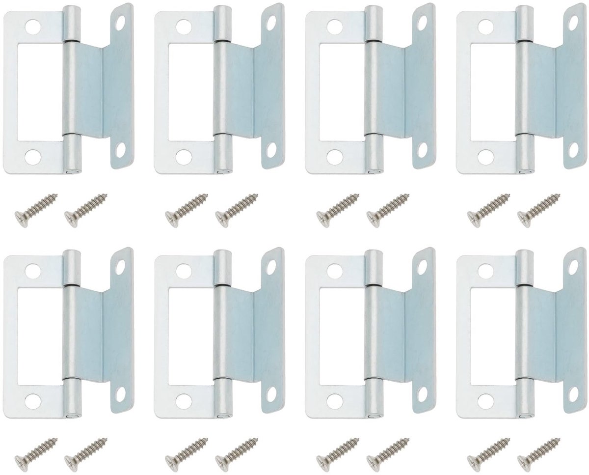 Gekantelde Scharnieren - Meubelhardware voor Deuren - 8 Stuks