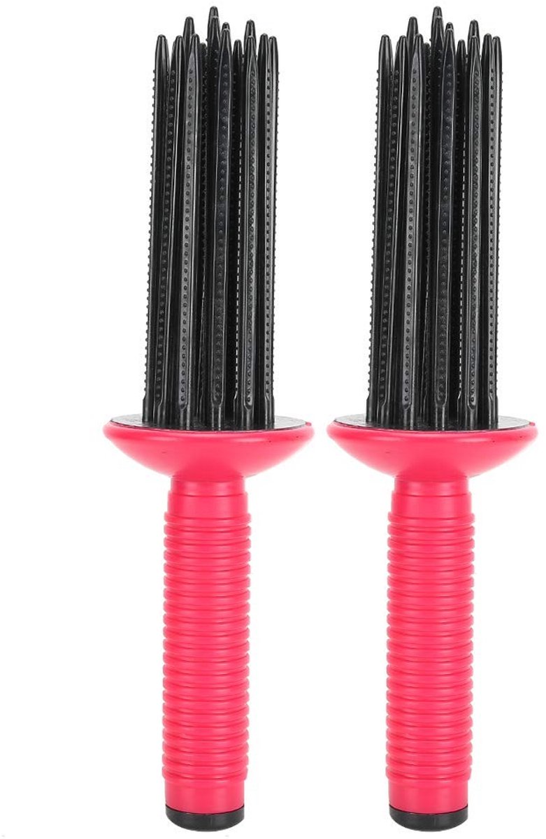 2 Stuks Anti-Slip Haarroller voor Volume en Krullen met Föhn