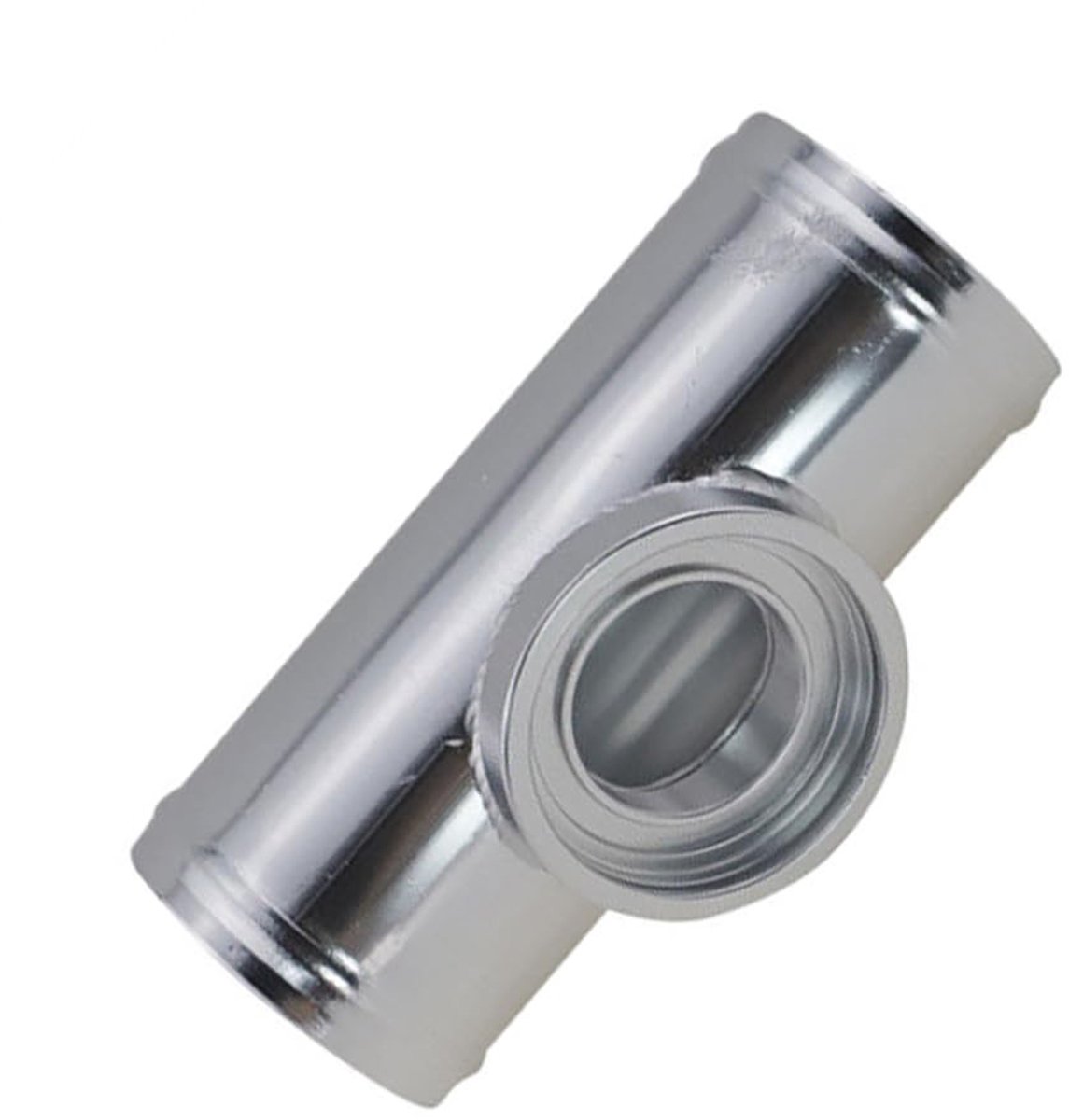 Dailygoody - Turbo Flens Pijp - Geschikt voor SSQV/SQV - Zilver - 76 mm/3" - Hoogwaardig materiaal - Ideaal voor turbocharged voertuigen - Inclusi...